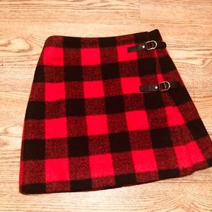 Plaid Miniskirt